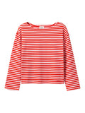 Mademoiselle Yéyé Classique Longsleeve, rot/rosa