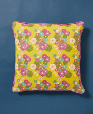 Les Touristes Kissen mit Füllung, Mellow Gold, 45x45cm