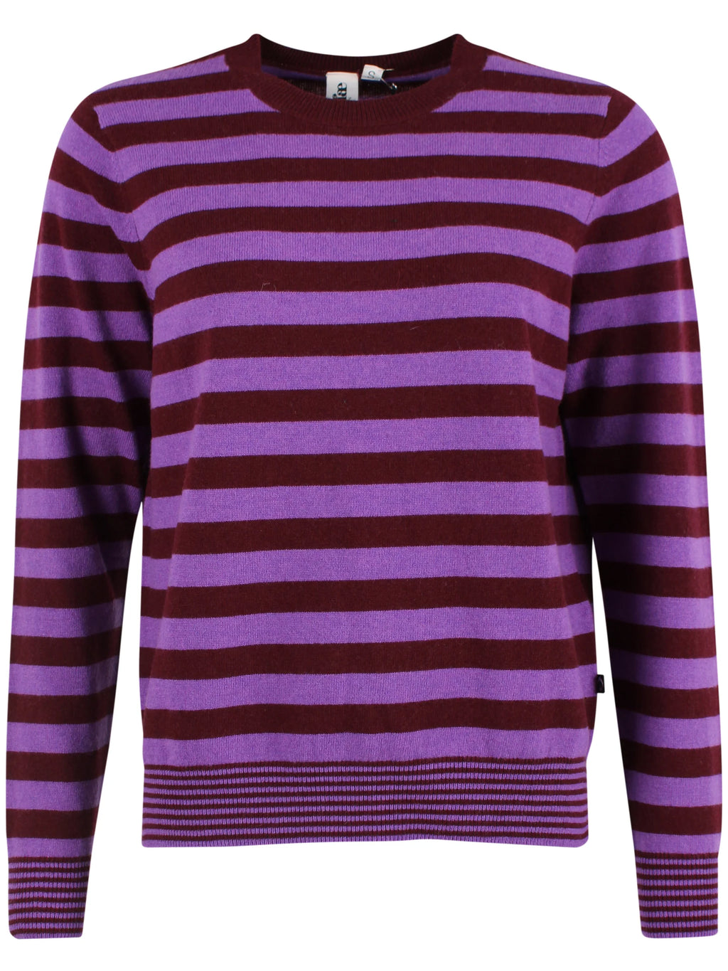 Danefae CPH Daneletter Merino-Pullover, Purple/Wine