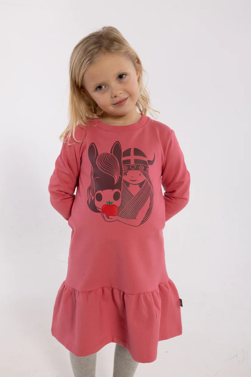 Danefae Daneshibuya Kleid IDUNN, soft cherry