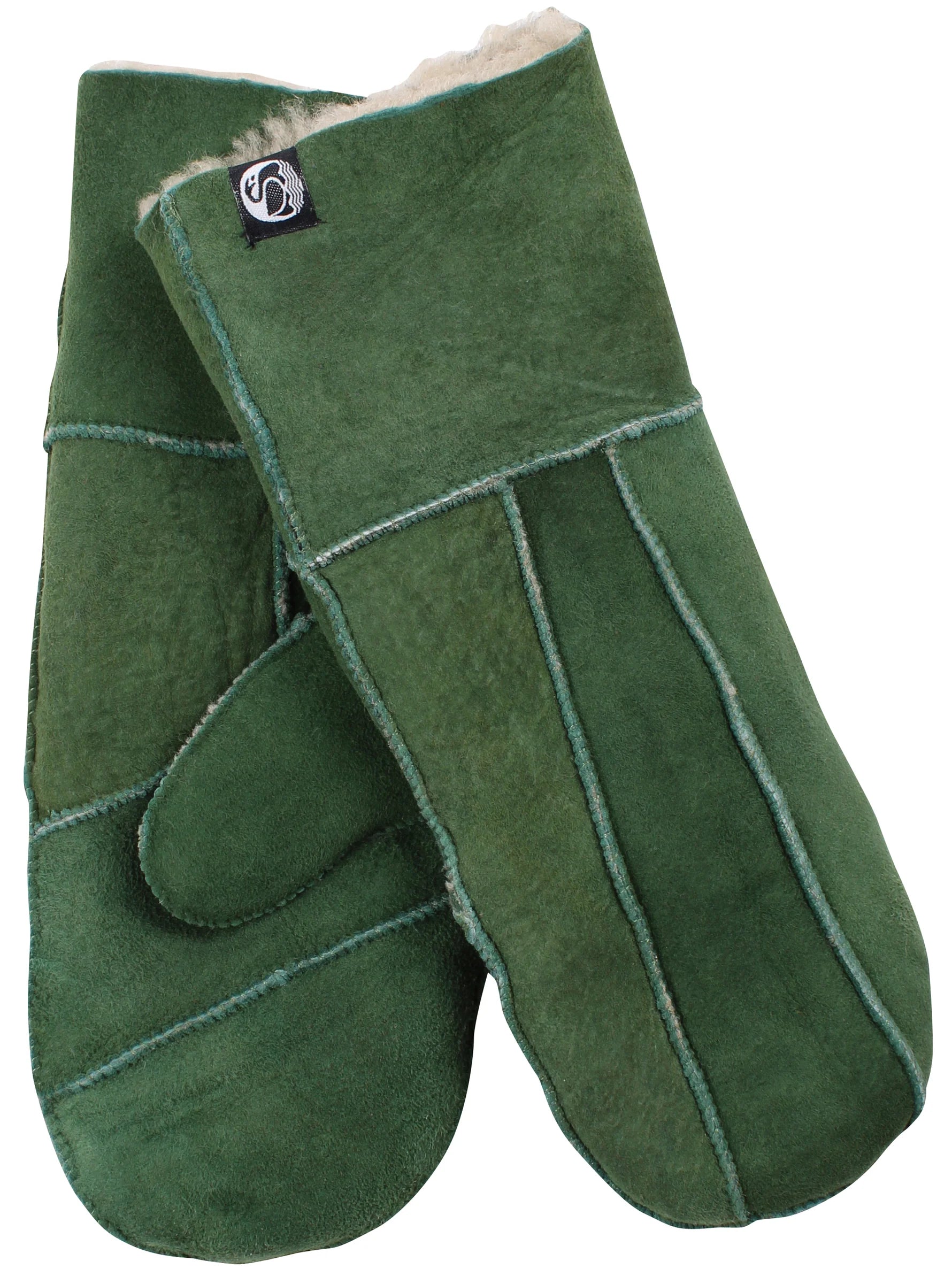 Danefae Fäustlinge Schaf-Fell rec., fall green