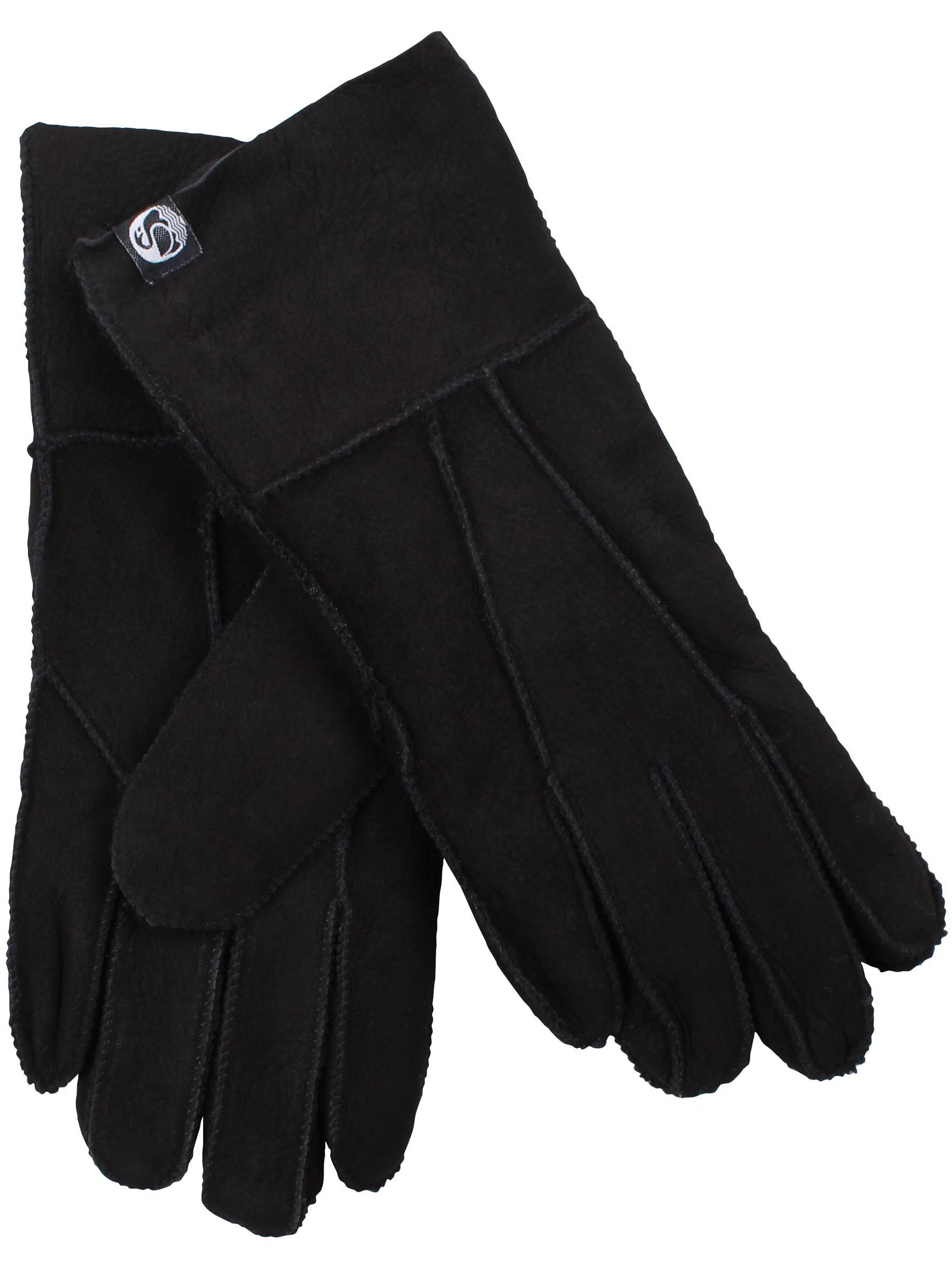 Danefae Fingerhandschuhe Schaf-Fell rec., black
