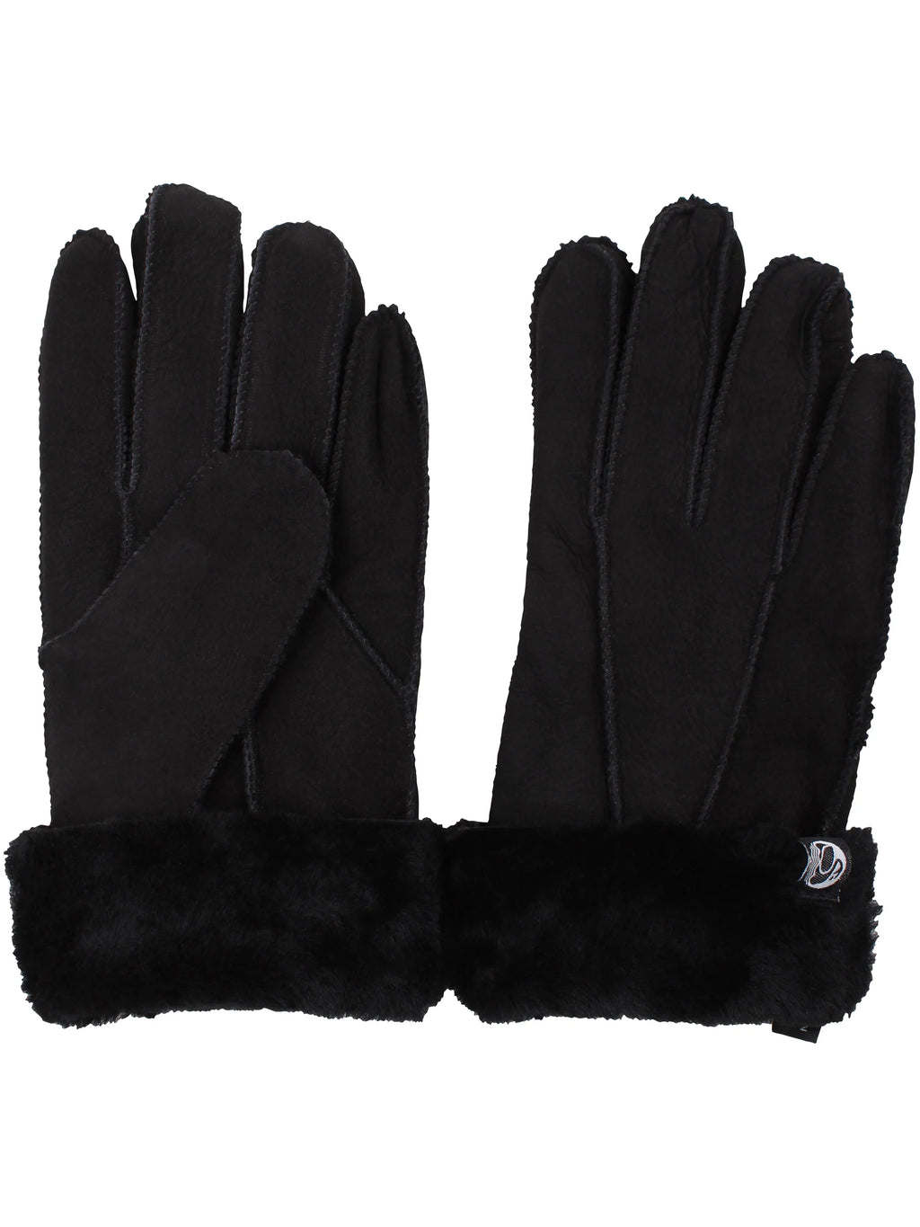Danefae Fingerhandschuhe Schaf-Fell rec., black