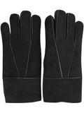 Danefae Fingerhandschuhe Schaf-Fell rec., blackish green