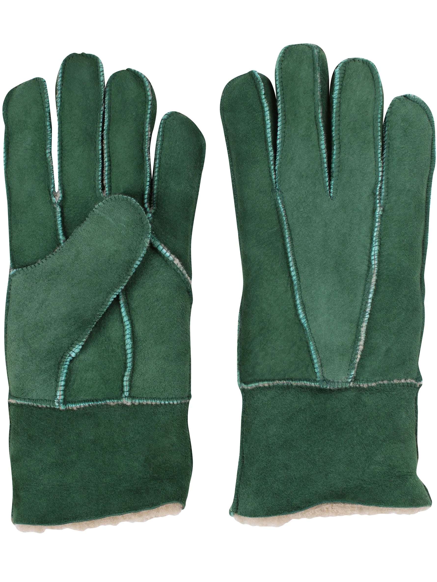 Danefae Fingerhandschuhe Schaf-Fell rec., fall green