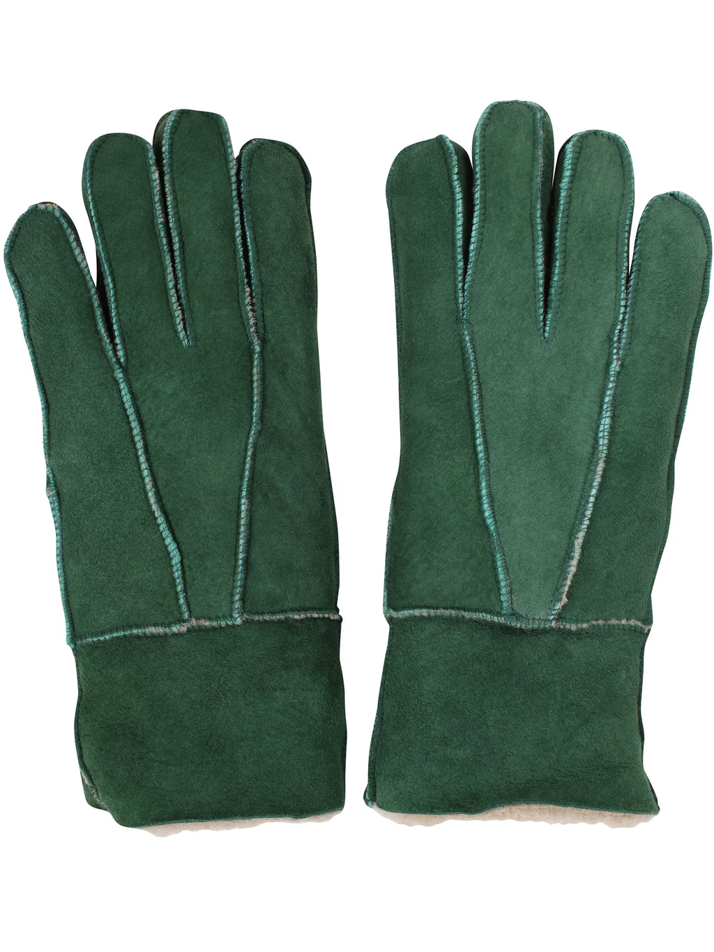 Danefae Fingerhandschuhe Schaf-Fell rec., fall green