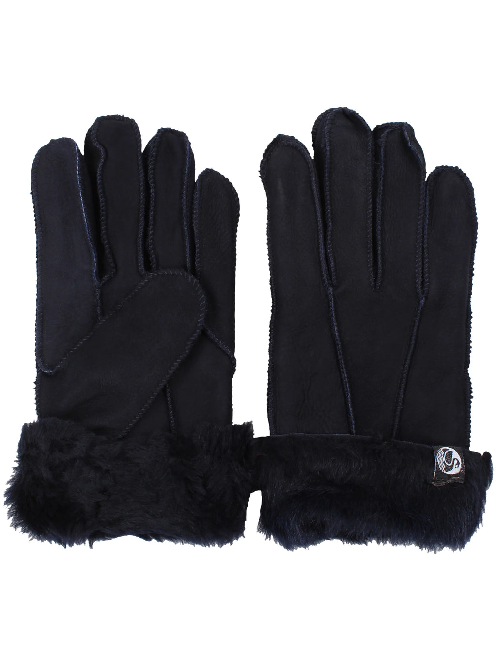 Danefae Fingerhandschuhe Schaf-Fell rec., navy