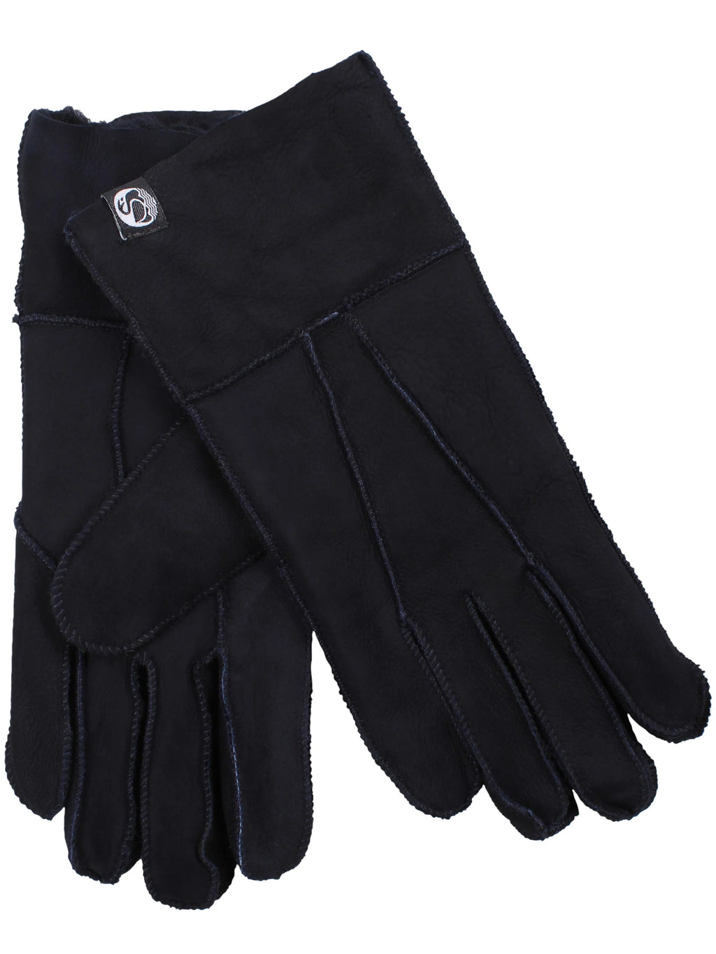 Danefae Fingerhandschuhe Schaf-Fell rec., navy