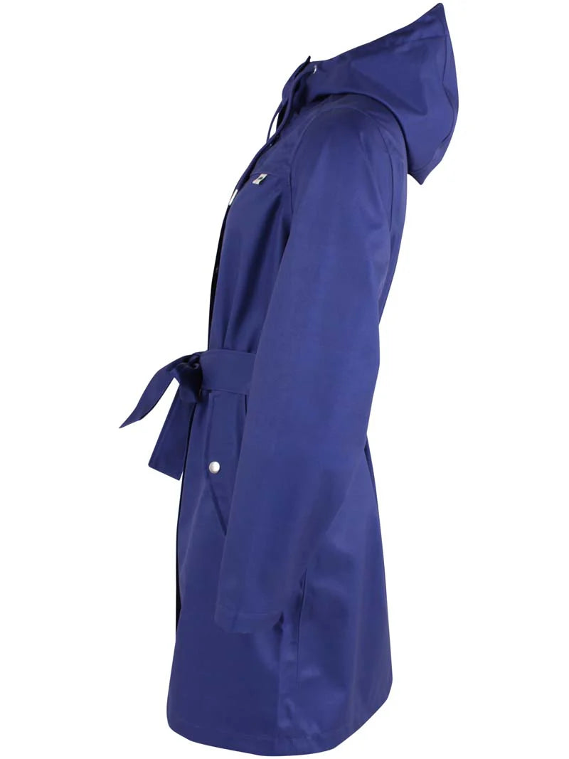 Danefae Damen Regenjacke Danerainlover blue purple, Seitenansicht