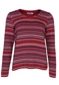 Deerberg Strickpullover Annegret, wine