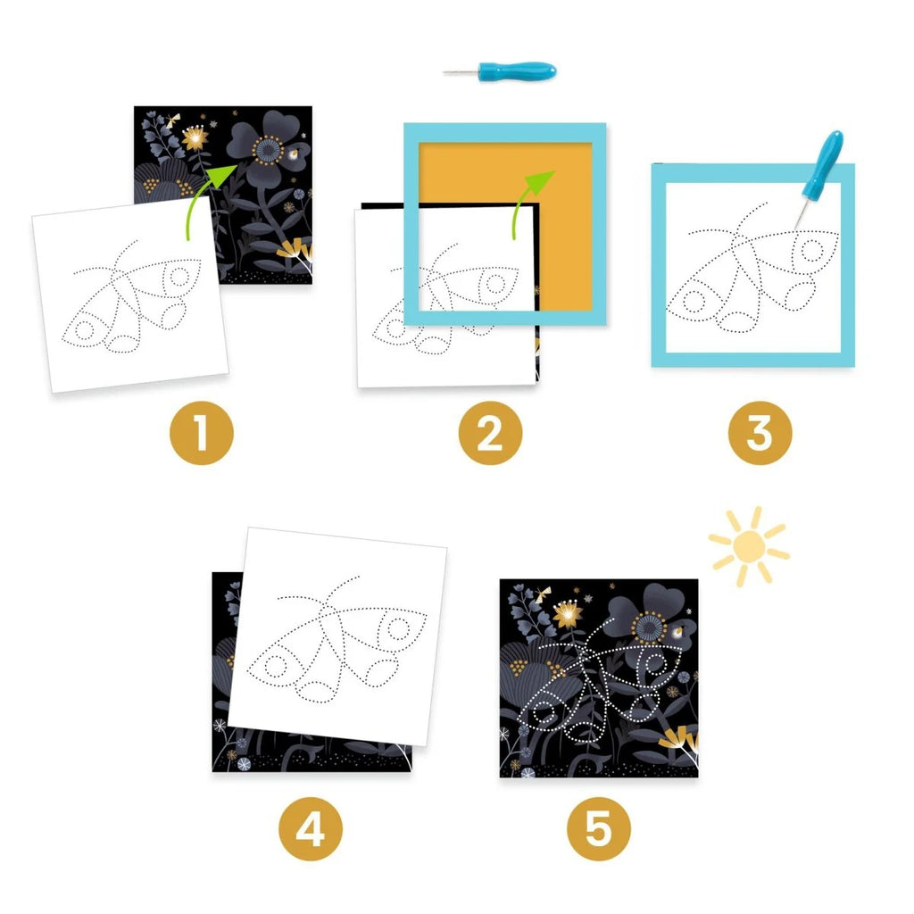 Djeco Bastelset Prickeln (3-6J.)