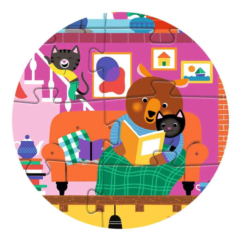 Djeco Bodenpuzzle Haus (36 Teile)