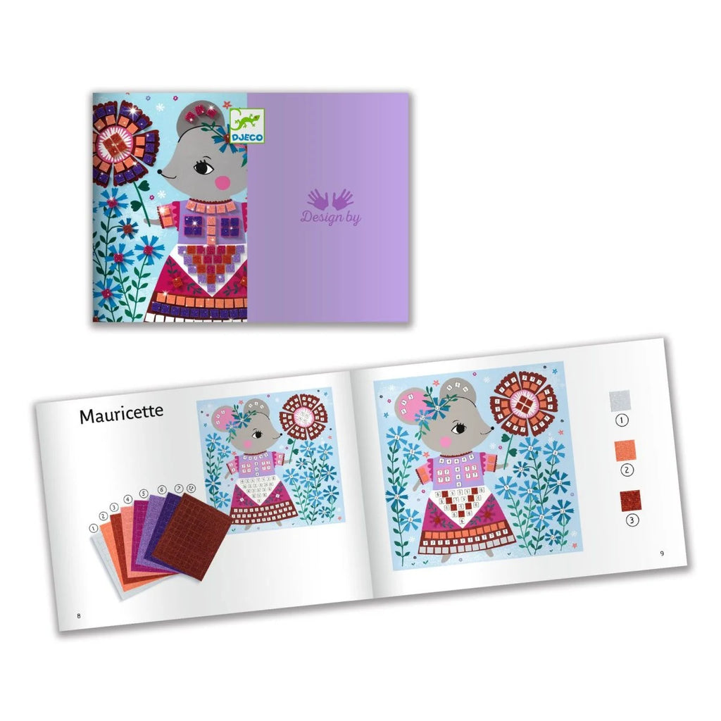 Djeco Mosaike Lovely Pets (5-8 J.)