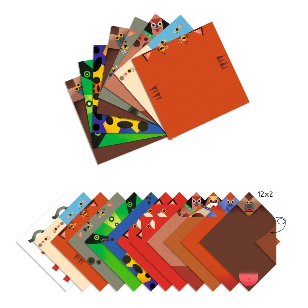 Djeco Origami Springende Tiere (ab 7 J.)