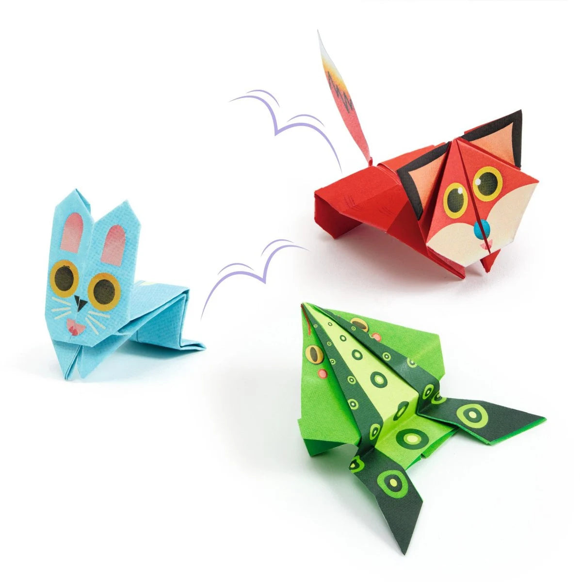 Djeco Origami Springende Tiere (ab 7 J.)