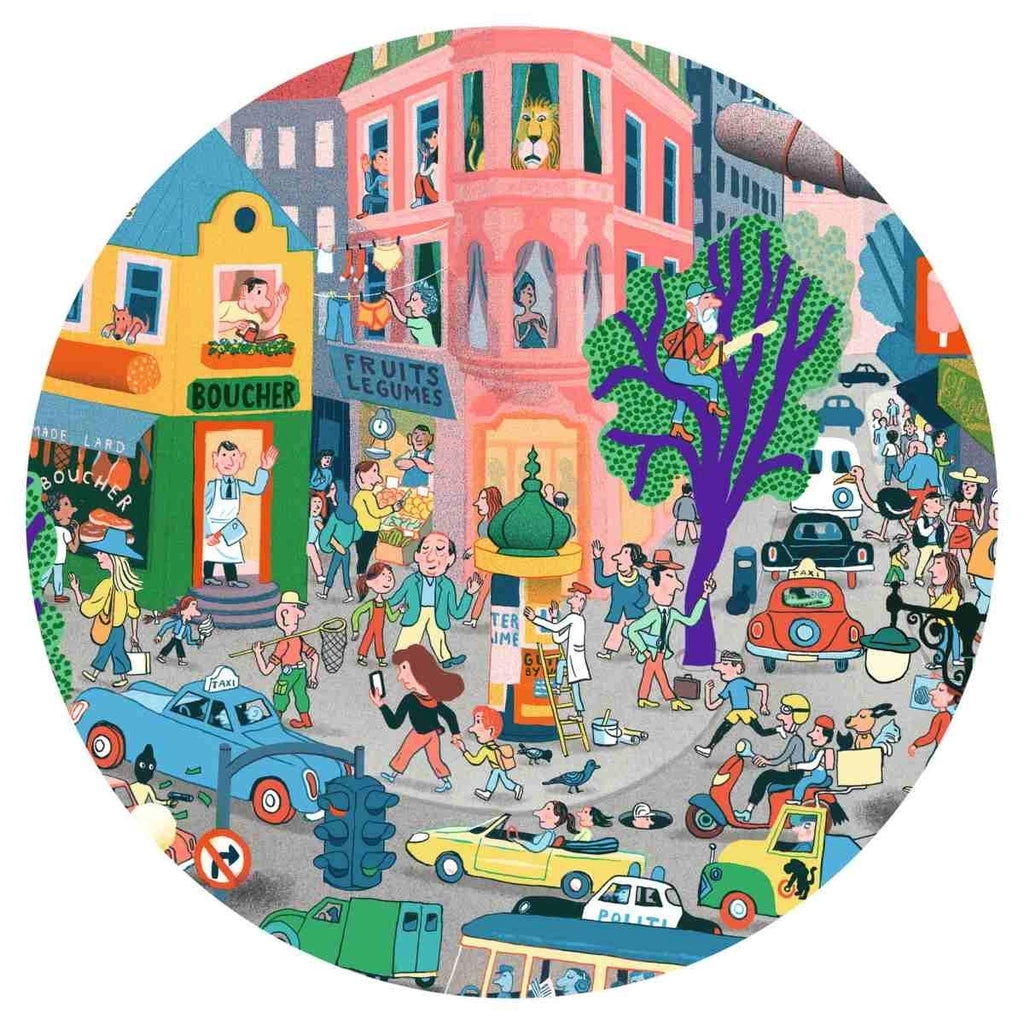 Djeco Wimmelpuzzle Stadt (200 Teile)