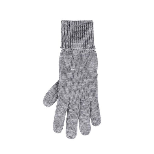 PurePure Damen Handschuhe Merino, Grau