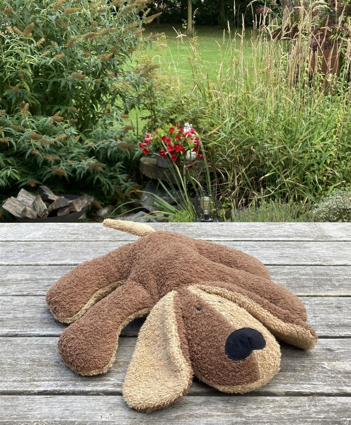 Efie Kuscheltier Hund, braun