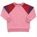 Enfant Terrible Colourblocking-Sweatshirt, candy