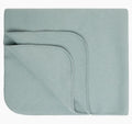 Engel Natur Baby-Decke Wollfleece, Bergblau
