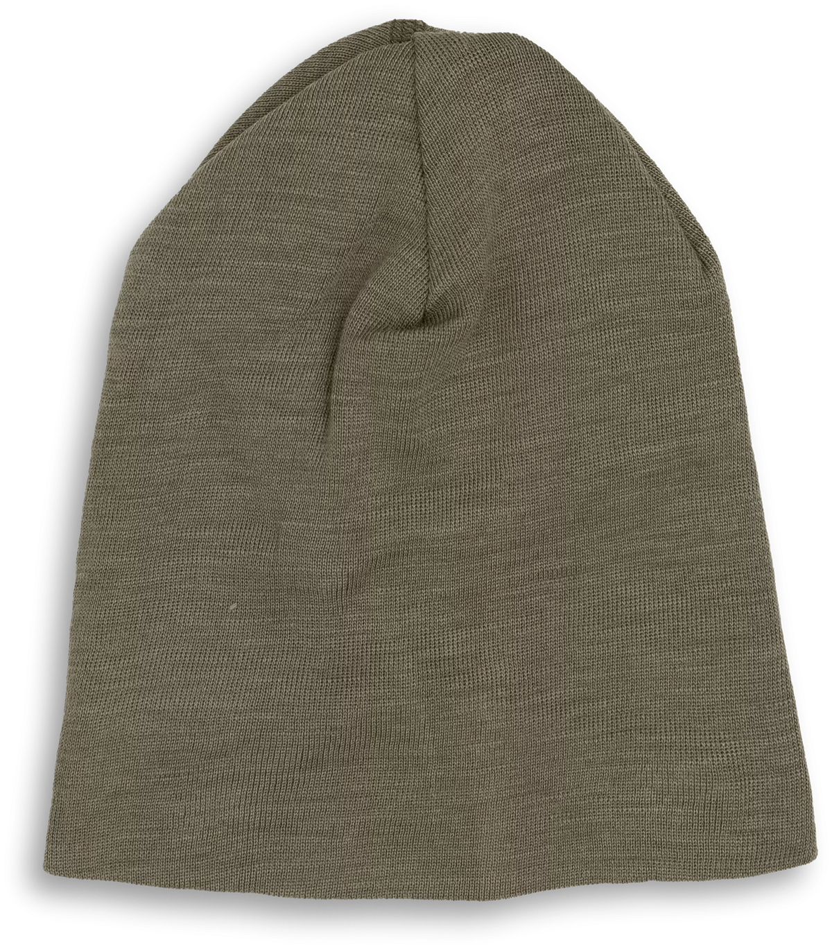 Engel Natur Kindermütze Wolle/Seide, olive