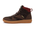 Ethletic Sneaker Carl Hi Cut, Dk. Brown/Red