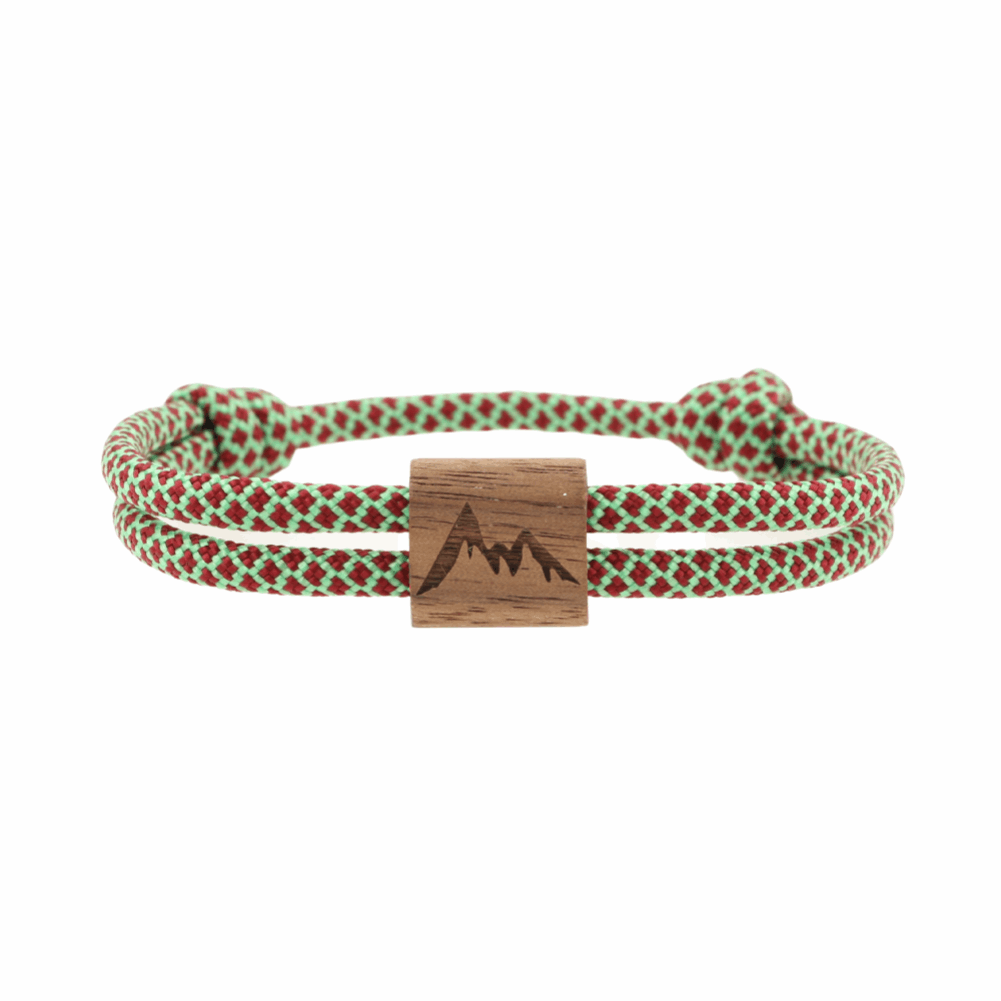 Armband Kona, Berg, Paracord/Holz