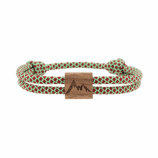 Armband Kona, Berg, Paracord/Holz