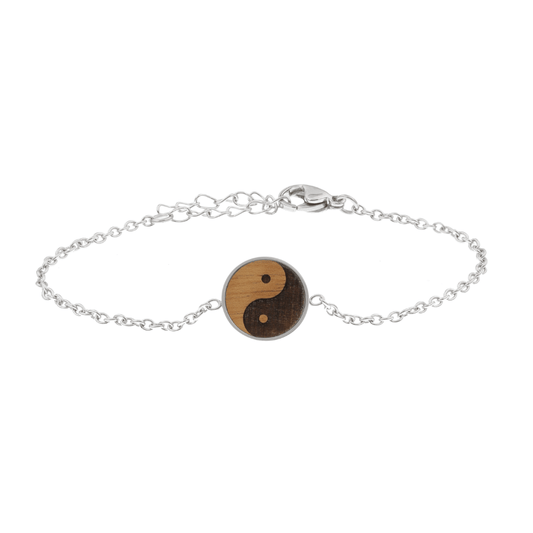 Armband Skyla, Yin & Yang, Nuss