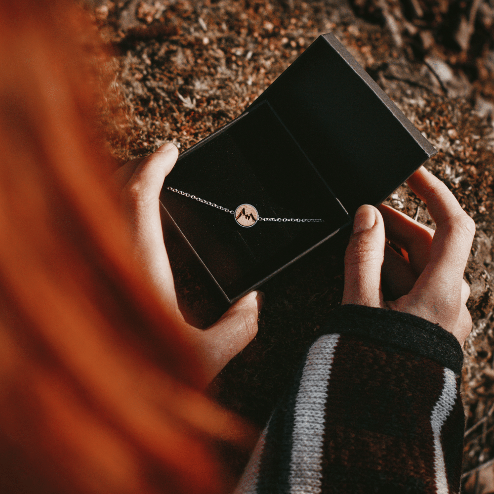 Armband Skyla, Berg, Nuss