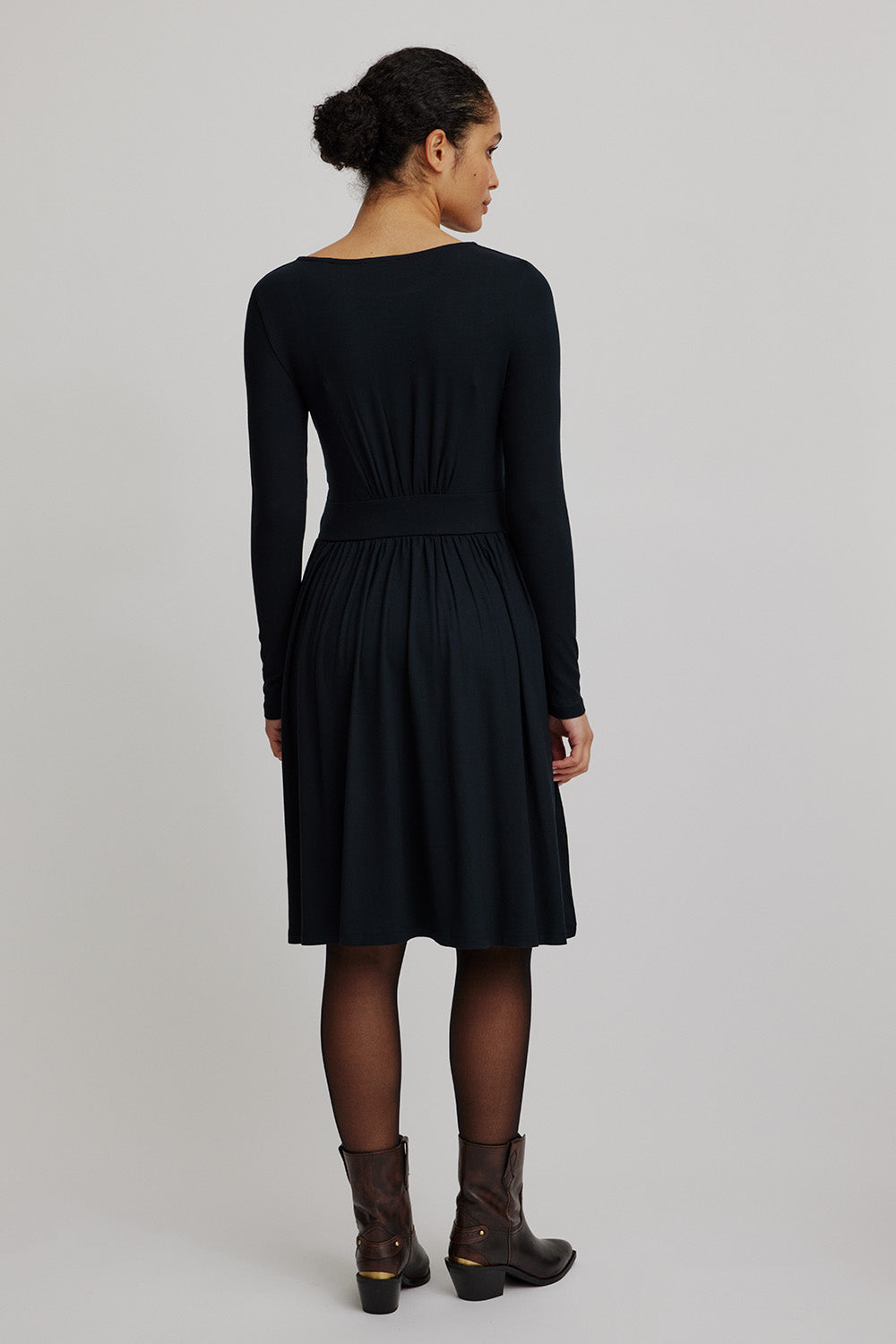 Tranquillo Ecovero-Kleid, Black