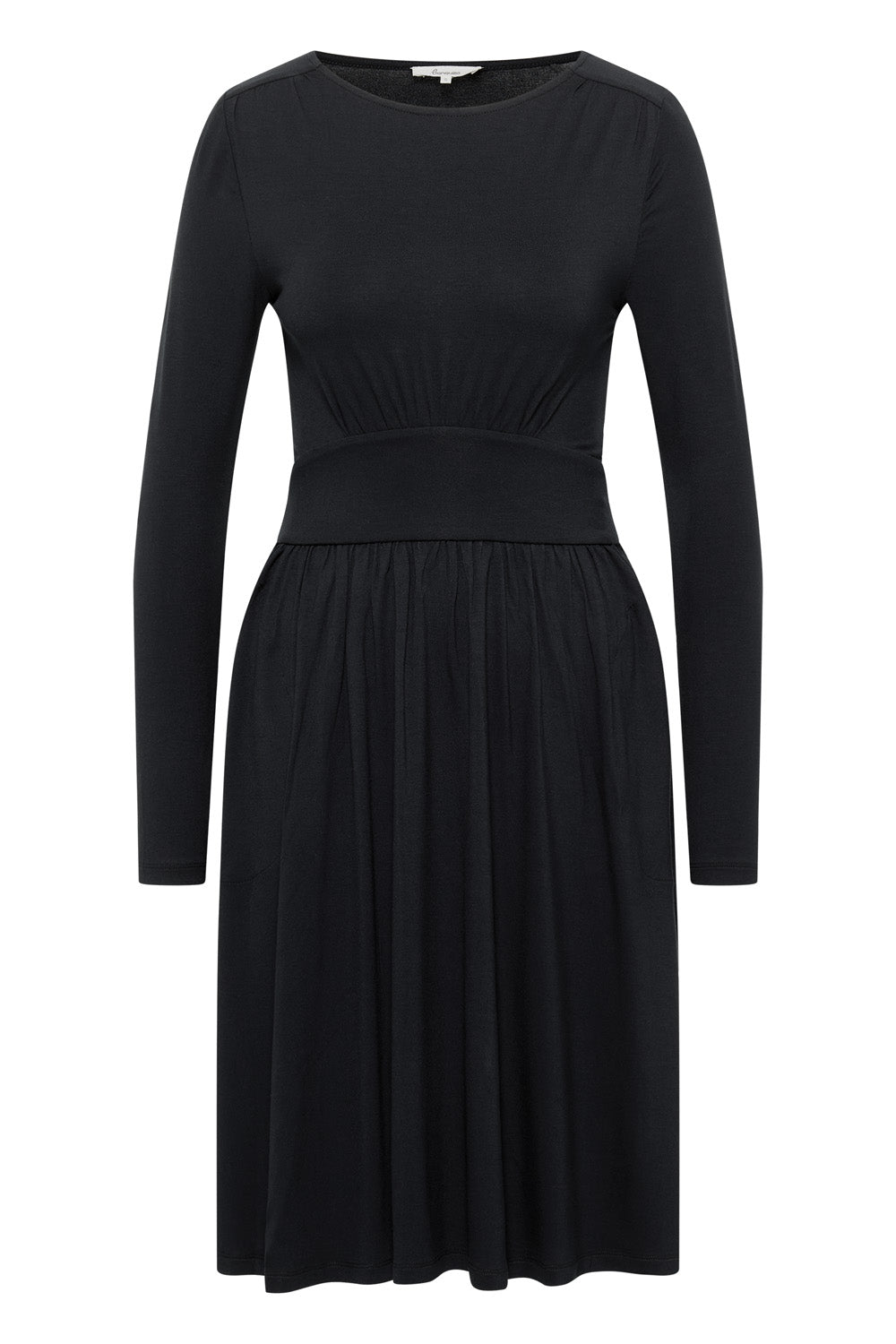 Tranquillo Ecovero-Kleid, Black