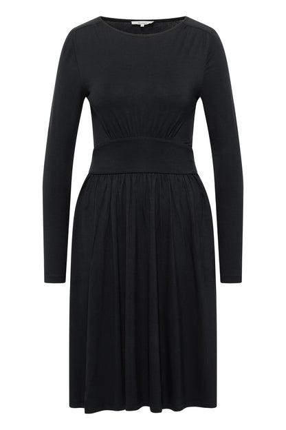 Tranquillo Ecovero-Kleid, Black