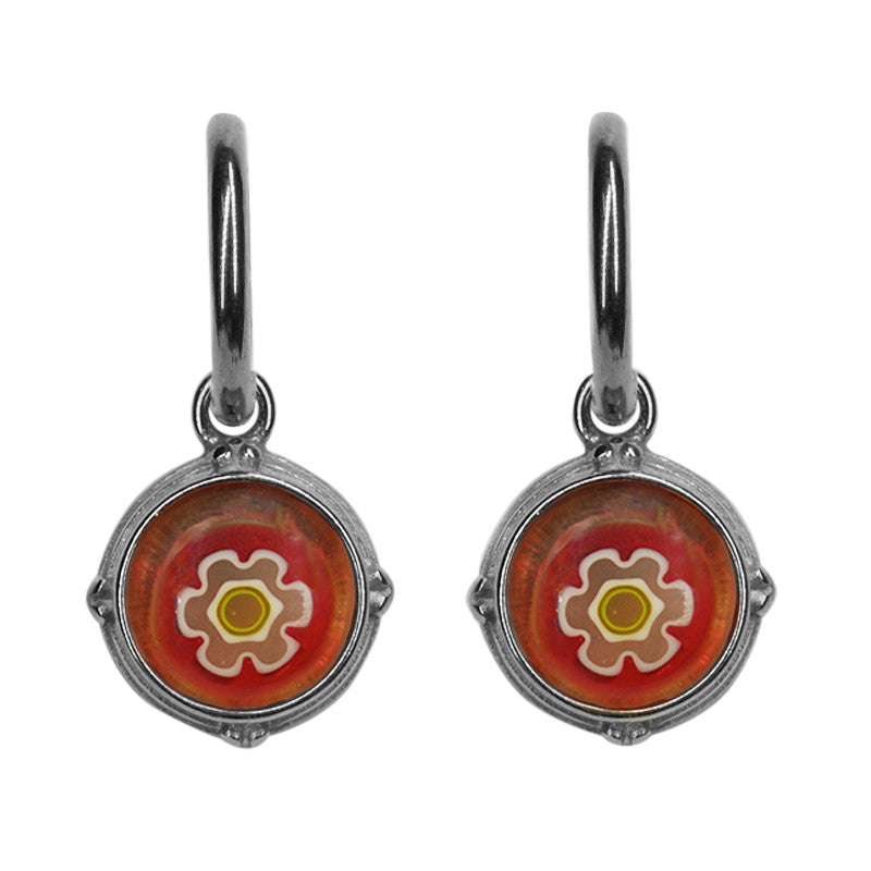 Urban Hippies Ohrringe Flair, Tangerine/Silver