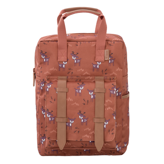 Fresk Kinderrucksack Hirsch, Braun