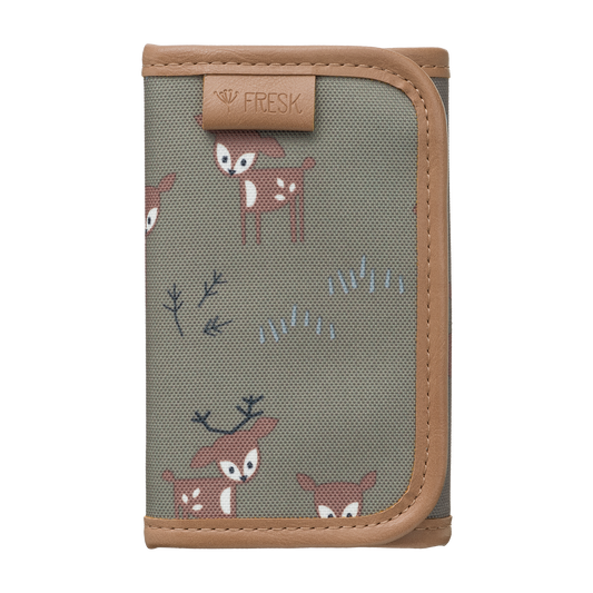 Fresk Kinder-Geldbeutel  Hirsch, olive