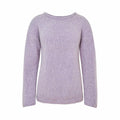 Fuza Wool Strickpullover Perle, Violet