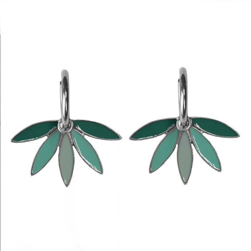 Urban Hippies Ohrringe Gemma, Aquarelle/Silver