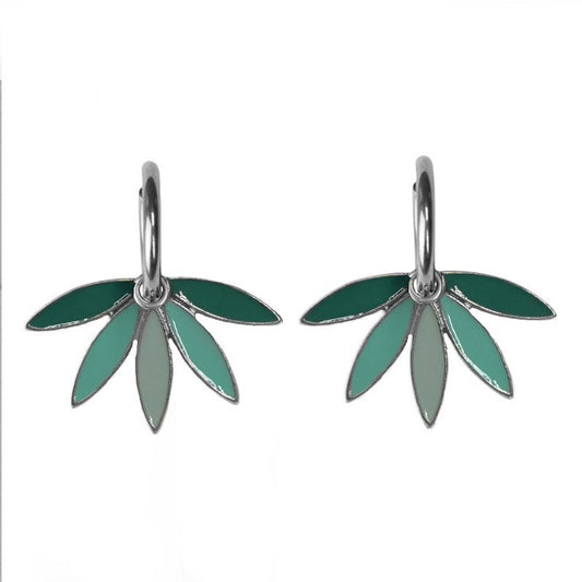 Urban Hippies Ohrringe Gemma, Aquarelle/Silver