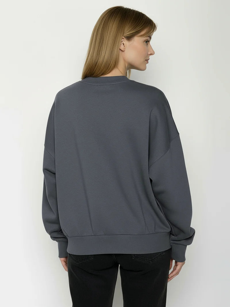 Greenbomb Sweatshirt No Rain, Gravel