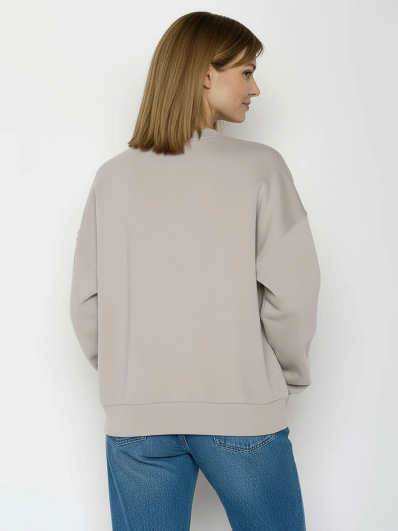 Greenbomb Sweatshirt River Sundown, Sandstone