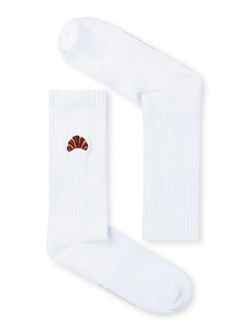 Greenbomb Tennissocken Croissant, weiß