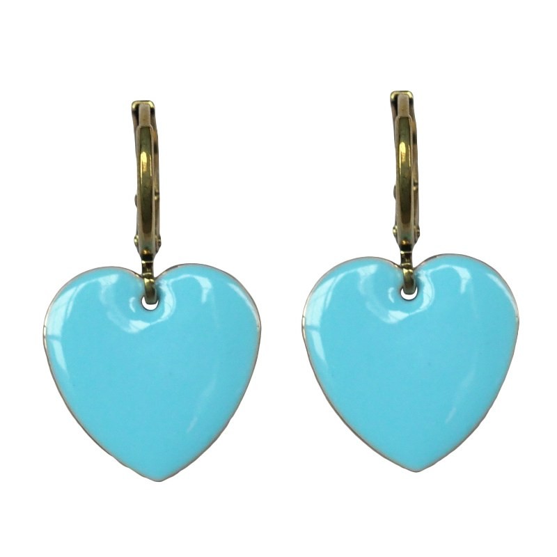 Urban Hippies Ohrringe Hearts, Heaven/Gold