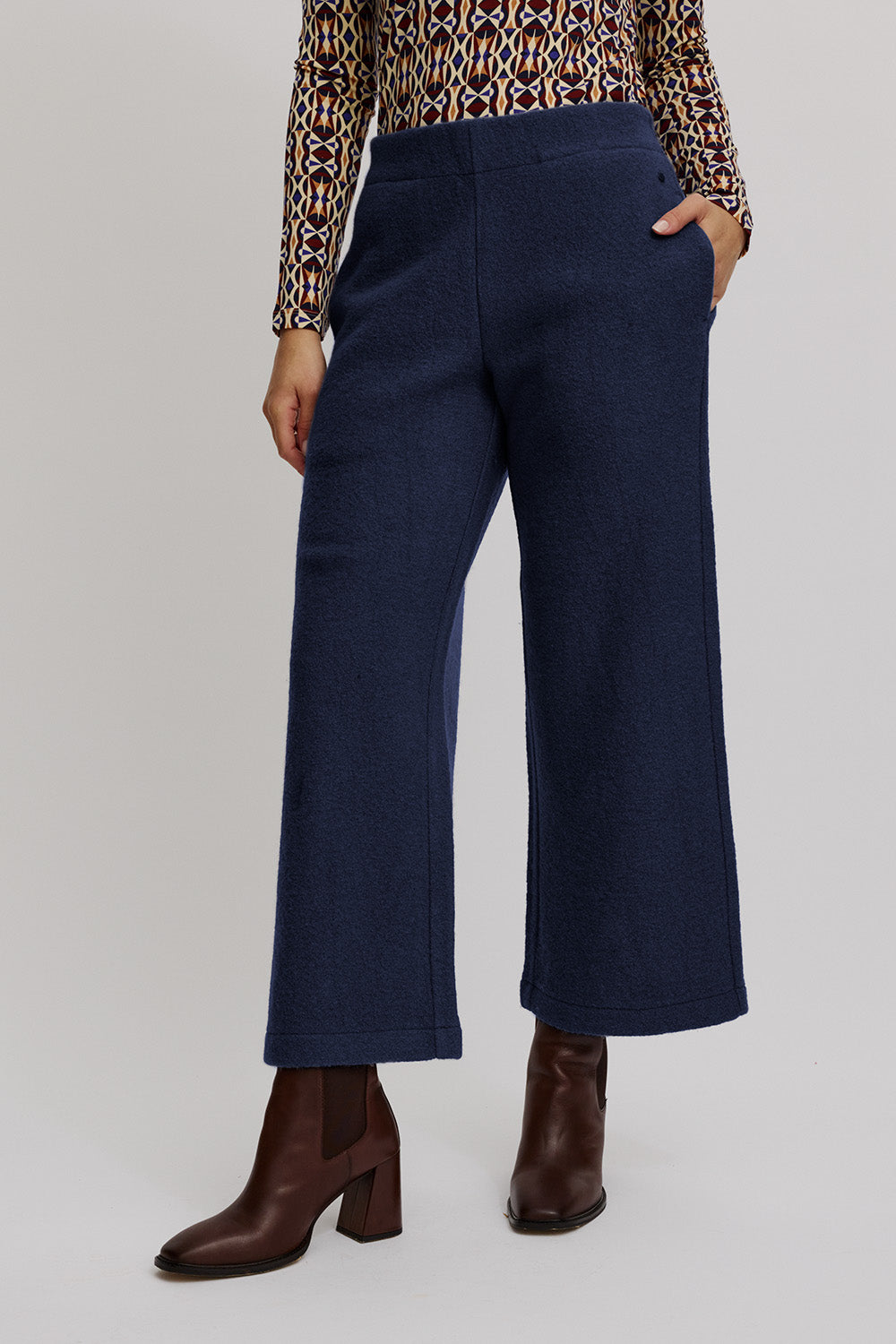 Tranquillo Wollfleece-Hose, Night Blue