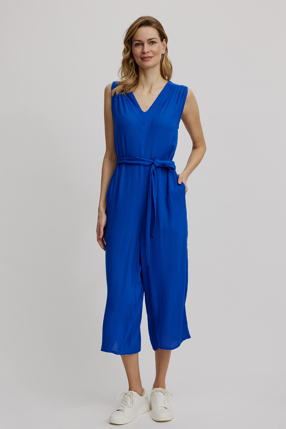 Tranquillo Ecovero-Jumpsuit, dazzling blue