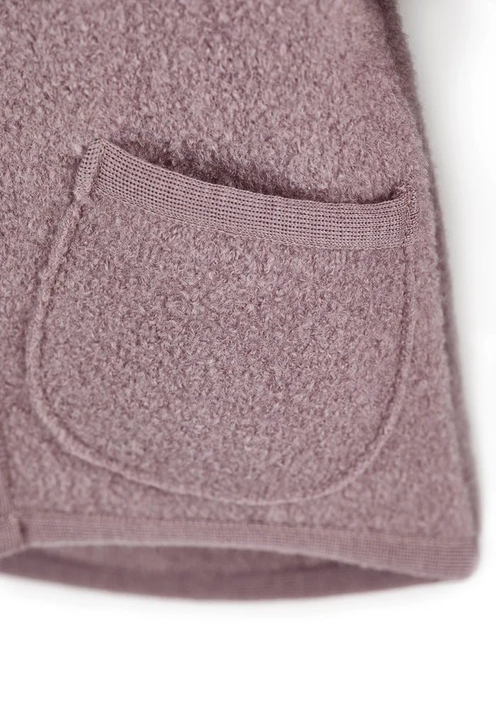 Halfen Kinder-Walkjacke, Mauve