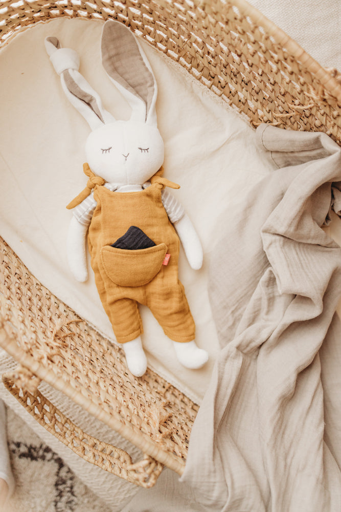 Hasen-Puppe, senfgelb