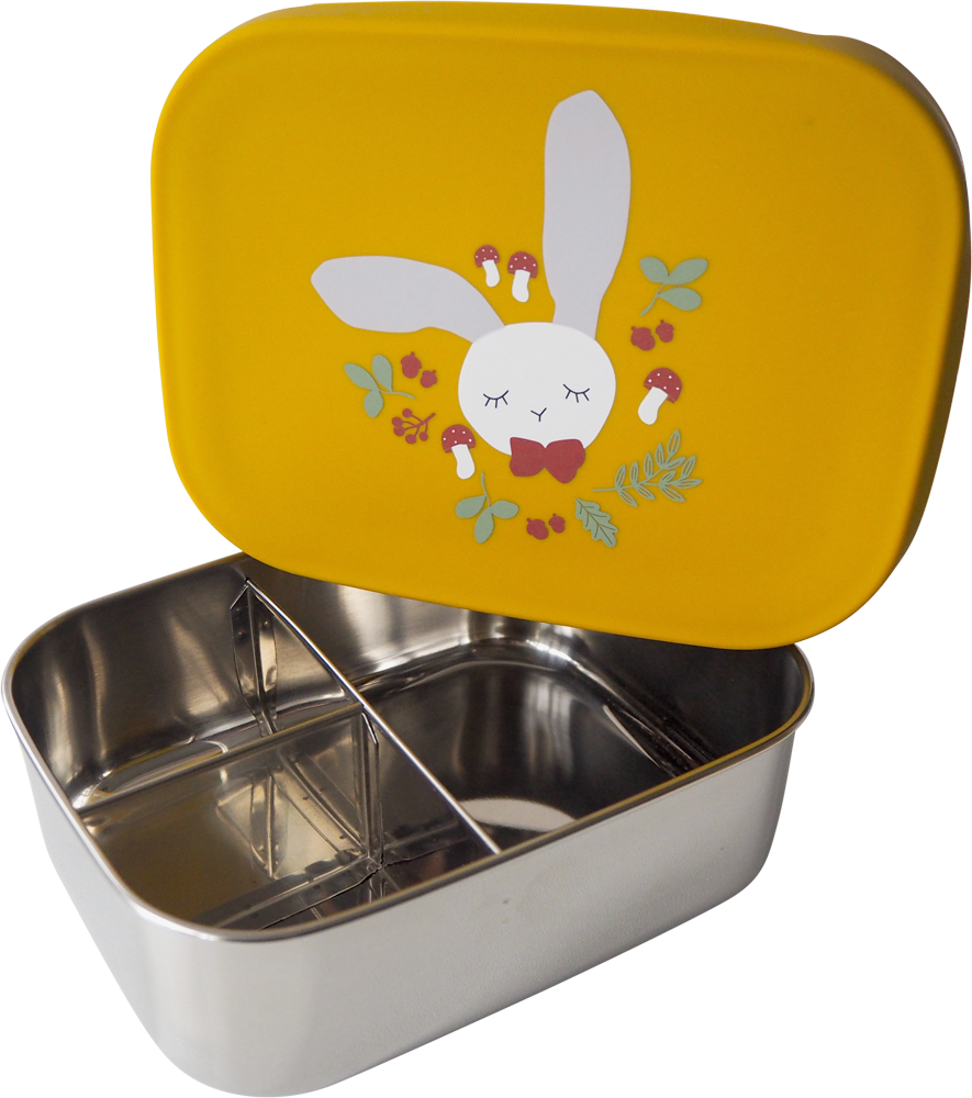 Brotdose Hase, senfgelb