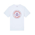 Weißes Kinder-T-Shirt mit Aufschrift Schulkind und 1. Klasse