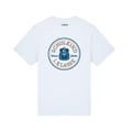 Weißes Kinder-T-Shirt mit Aufschrift Schulkind und 1. Klasse